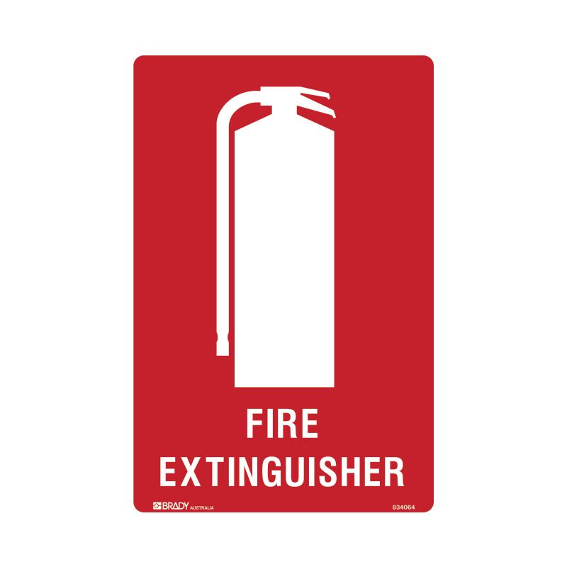 Fire Extinguisher Sign with picto