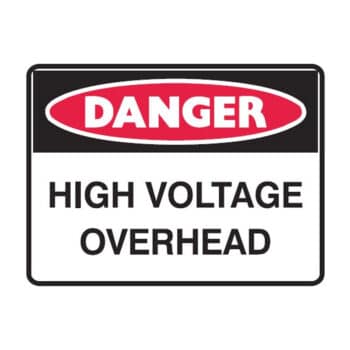 high voltage overhead