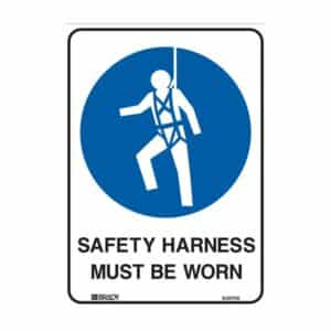 Safety Harness Must be Worn