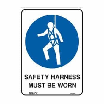 Safety Harness Must be Worn