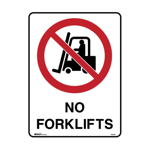 No Forklifts