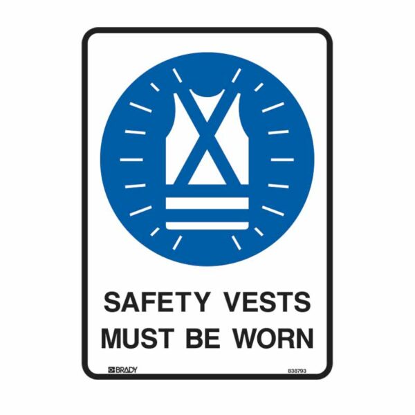 Safety Vest Must be Worn