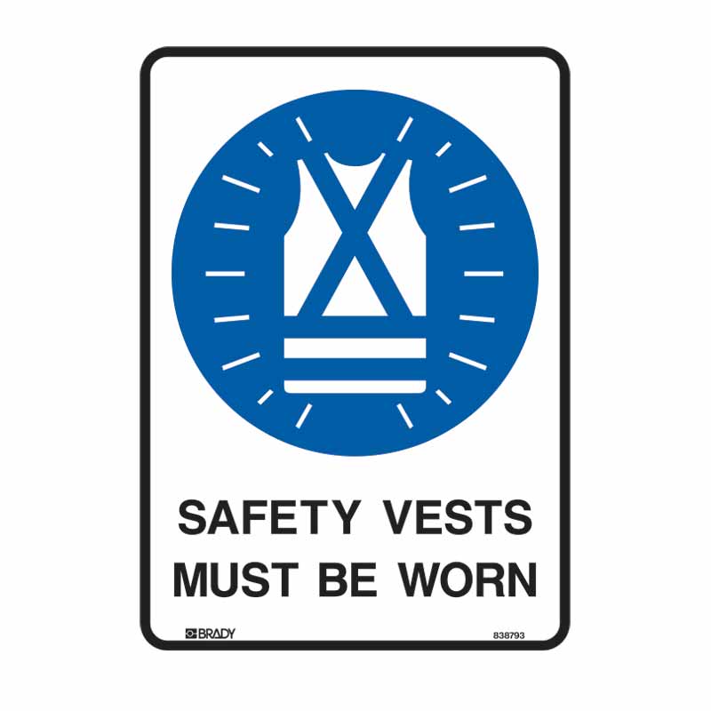 Safety Vest Must be Worn