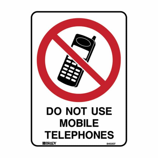 DO NOT USE MOBILE TELEPHONES