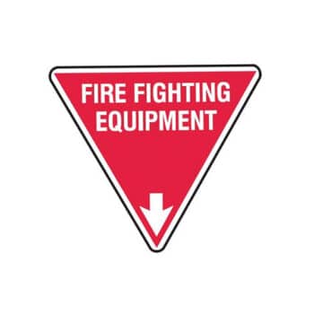 Fire Equipment Sign