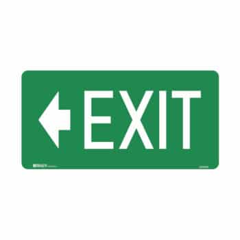 exit with left arrow