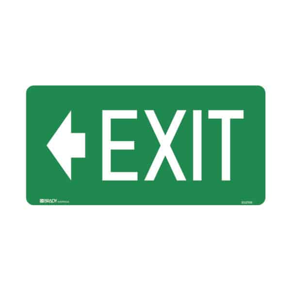 exit with left arrow