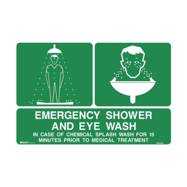 shower and eye wash