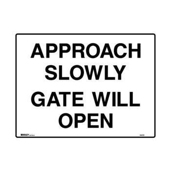 approach slowly